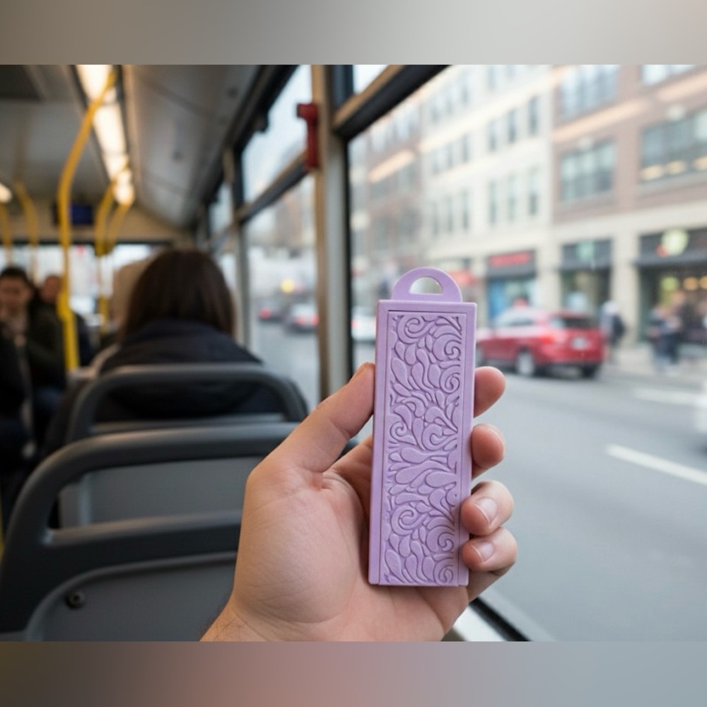 Pocket of Peace • Gummy Holder On The Go • 4- Compartment